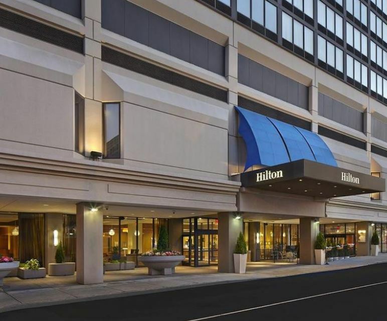 Hotel Doubletree By Hilton Hartford Downtown Exterior foto